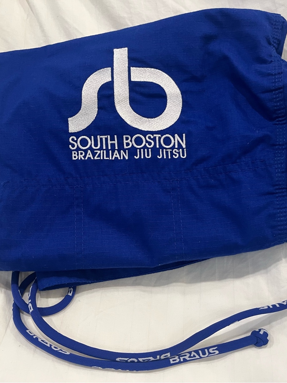 Men’s BJJ Gi Pants- Royal Blue - Picture 4 of 4